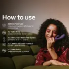 Кролик-вибратор LELO INA Thrust – 20 см (7.9″) – фиолетовый — Фото 7