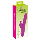 Sweet Smile Thrusting Pearl Rabbit Vibrator – 26 cm (10.5″) – Pink — Photo 1