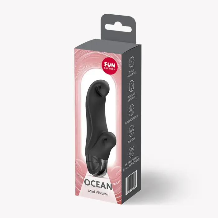 Вибратор Ocean – 14 см (5.5″) – черный