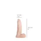 Dildorama 515 realistiškas dildo – 15 cm (6″) – kūno spalva — Nuotrauka 3