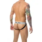 MOB Stripe Classic jockstrap – White – XL — Photo 4