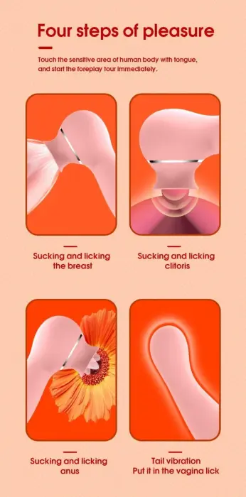 Lauren USB vibrators – rozā Foto 13