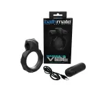 Vibe Maximus 45 Vibrating Ballstrap and Cockring – Black — Photo 1