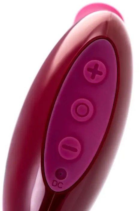 TOYFA A-Toys Myrty kliitori vaakumstimulaator – 9.8 cm – punane