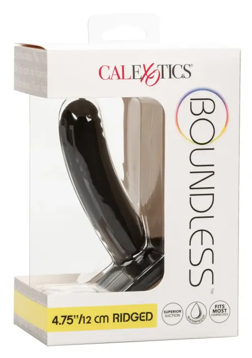 Boundless rievots dildo – 12 cm (4.75″) – Melns Foto 3