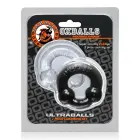 Oxballs Ultraballs 2 tk reguleeritavad rõngad – must ja läbipaistev — Foto 2