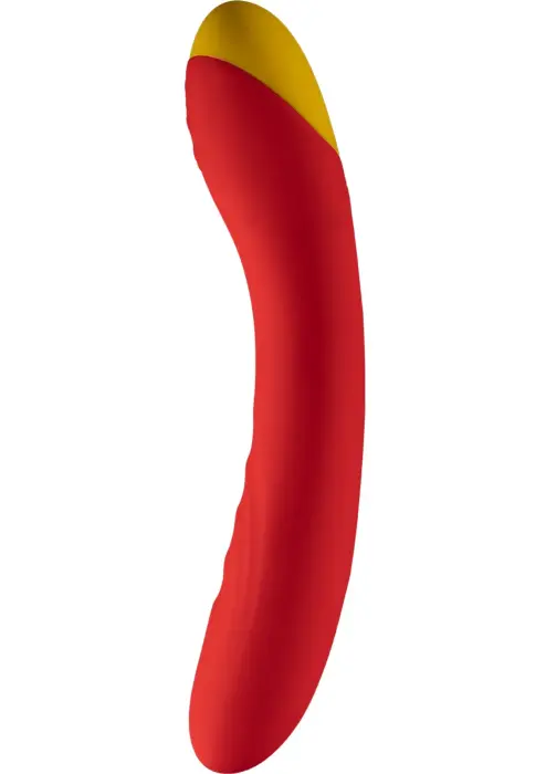 Hype vibrators – 18 cm (7″) – sarkans