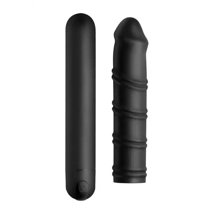 XL kulkos vibratorius su spiraliniu silikoniniu movu Photo