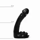 All Black Slim dildo – 20 cm (8″) — Foto 1
