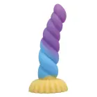 Power Monsters Unicorn Rippled Monster Dildo – 22 cm (8.6″) – Pink Photo