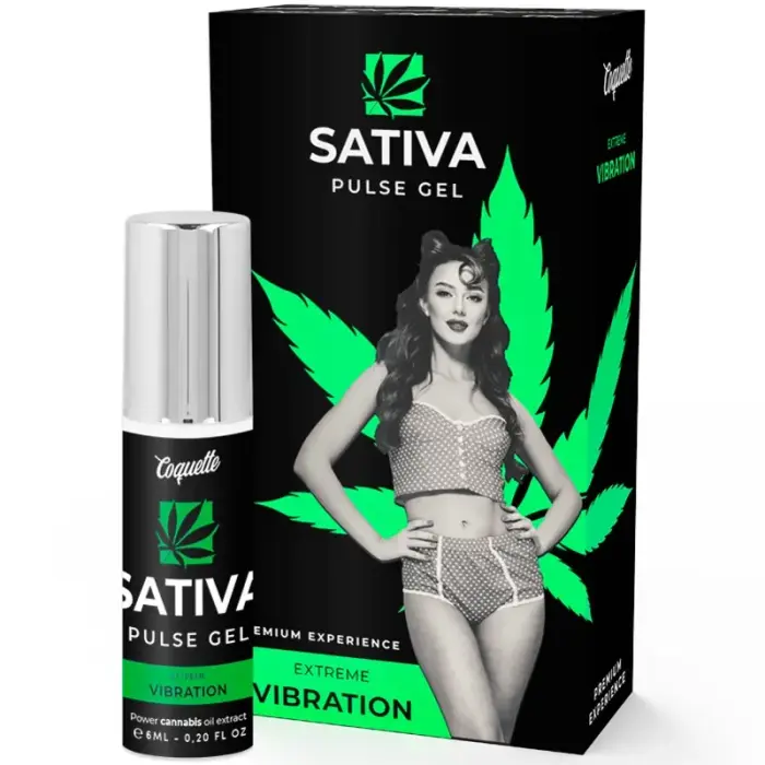 Coquette Chic Desire Pulse Gel Sativa Extreme Vibration стимулирующий гель – 6 мл