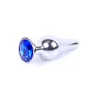 Plug-Jewellery Silver anaaltapp – 9.5 cm (3.7″) – Sinine — Foto 7