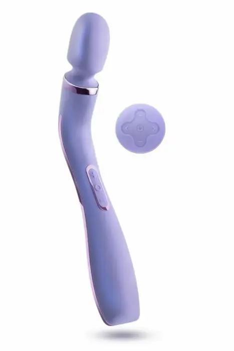 Wellness Eternal Wand Lavender wand masāžas vibrators – 20 cm (8″) – violets
