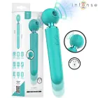 INTENSE Hamby стимулятор с всасыванием и вибрацией – 19.4 cm (7.6″) – синий — Фото 1
