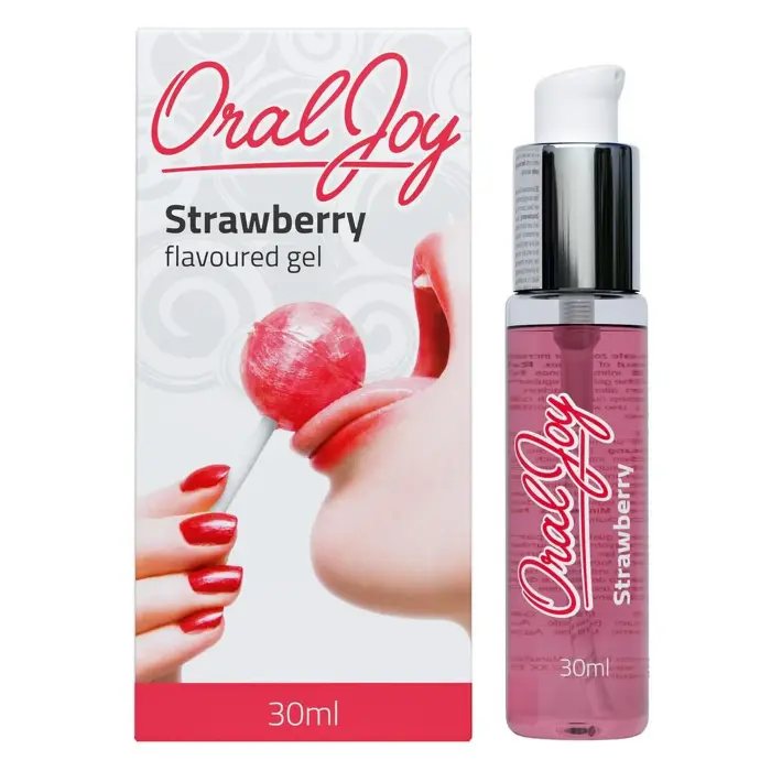 Oral Joy zemeņu garšas lubrikants