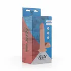 Real Fantasy Felix reālistisks dildo ar piesūcekni – 22 cm (8.7″) – miesas krāsa — Foto 6