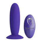 PRETTY LOVE Remote Control Vibrating Anal Plug – 20 cm (8″) – Blue — Photo 3