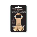 Glitterati – Same Penis Forever peņa formas pudeļu attaisāmais — Foto 2