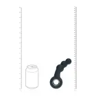 LEVELZ Beaded Silicone Intimate Massager with Loop – Black — Photo 6