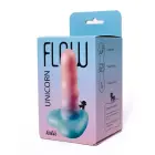 Unicorn Mini Light dildo – 15 cm (6″) – Daudzkrāsains Foto 1