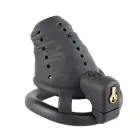 Sevanda Black Slave Chastity Cage Short – Black — Photo 3