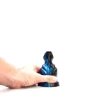 Kiotos Revolt Blue Wave 10 Small – silikoninis dildo – 11,5 cm — Nuotrauka 4