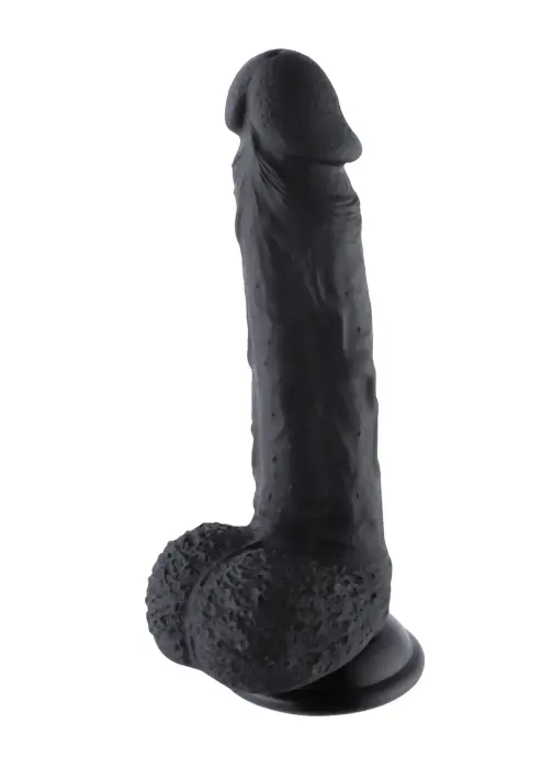 Hismith KlicLok dildo – 20 cm (8″) – Melns Foto 3