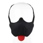 Neoprene Puppy Dog Mouth Mask – Black — Photo 2