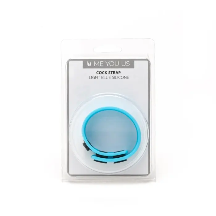 Me You Us Silicone Cock Ring – Blue