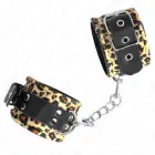 KINK Leopard ehtsast nahast reguleeritavad randme köidikud 18-29 cm x 5.5 cm — Foto 2