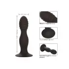 CalExotics Ribbed Anal Plug – Black — Photo 4