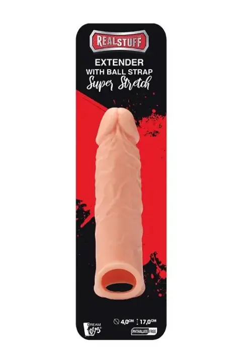RealStuff Penis Extender with Ball Strap – 17 cm (6.7″)