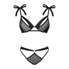 Obsessive Obsessivia apakšveļas komplekts – melns – L/XL Foto 3