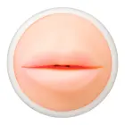 Addicted Toys Mouth-Shaped Masturbator – 12 cm – Clear — Photo 3