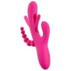 Sweet Smile Triple Vibe Vibrator with Flicking Tongue – 24.4 cm (9.6″) – Pink — Photo 8