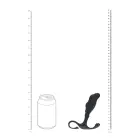 Rievots prostatas masieris ar cietu cilpu – L – Melns — Foto 7