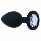 INTENSE SHELKI S silikoonist anaaltapp – 7.2 cm – Must — Foto 2