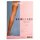 Be Wicked Amber Fishnet Thigh Highs – Skin – One Size — Photo 5