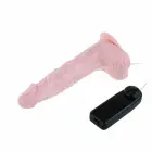 BAILE Super Vibro dildo su siurbtuku – 20.5 cm (8″) — Nuotrauka 3
