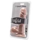 Realistlik dildo munanditega – 18 cm (7″) – nahavärv — Foto 3