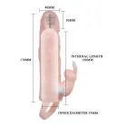 BAILE – BRAVE MAN peenise varrukas – 15 cm (5.91″) – nahavärv — Foto 3