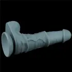 Lovetoy Dual Layer Silicone Nature Cock – rechargeable thrusting vibrating dildo – 11 inch – remote — Photo 2