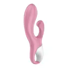 Satisfyer Air Pump Bunny 2 Light Red dildo – 21.5 cm (8.5″) – sarkans — Foto 4