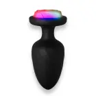 Power Escorts Party Plug Remote Vibrating Anal Plug – 10 cm (3.9″) – Black — Photo 4