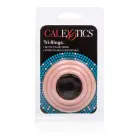 Tri-Rings комплект колец для члена – телесный — Фото 2