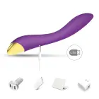 Flamingo Vibrator – 22.2 cm (8.7″) – Purple — Photo 8