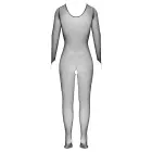 Cottelli Fantasy Mesh Bodysuit with Open Crotch – Black – S — Photo 6