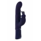 EVOLVED Rabbit Vibrator Big Deal Black двухмоторный гибкий силиконовый вибратор, 26 см — Фото 4