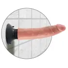 KC 7 Realistic Bendable Vibrator with Suction Cup – 21 cm (8.3″) – Skin — Photo 4