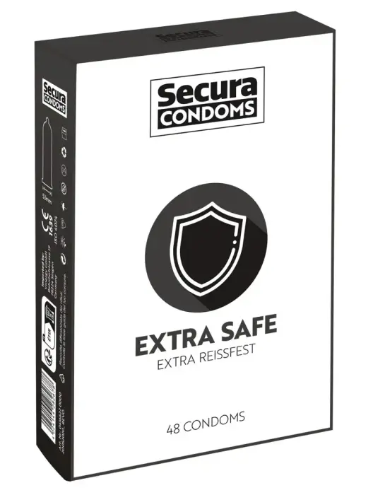 Secura Extra Safe Condoms – 48 pcs